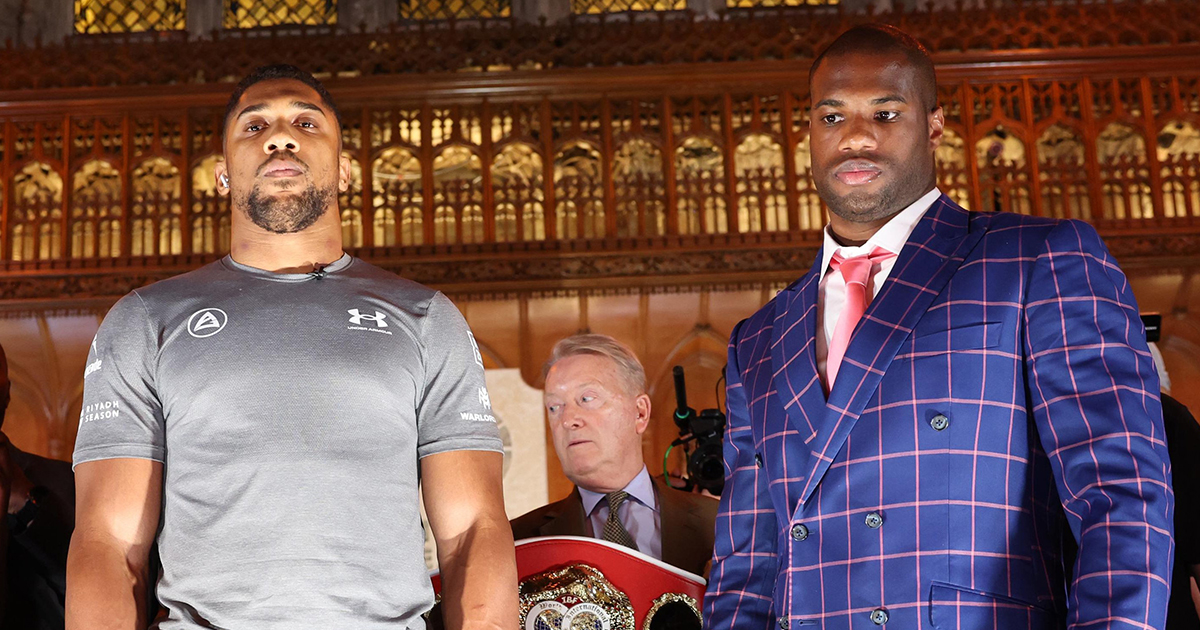 Joshua y Dubois batieron el récord de boxeo en "Wembley" Joshua y Dubois batieron el récord de boxeo en "Wembley"