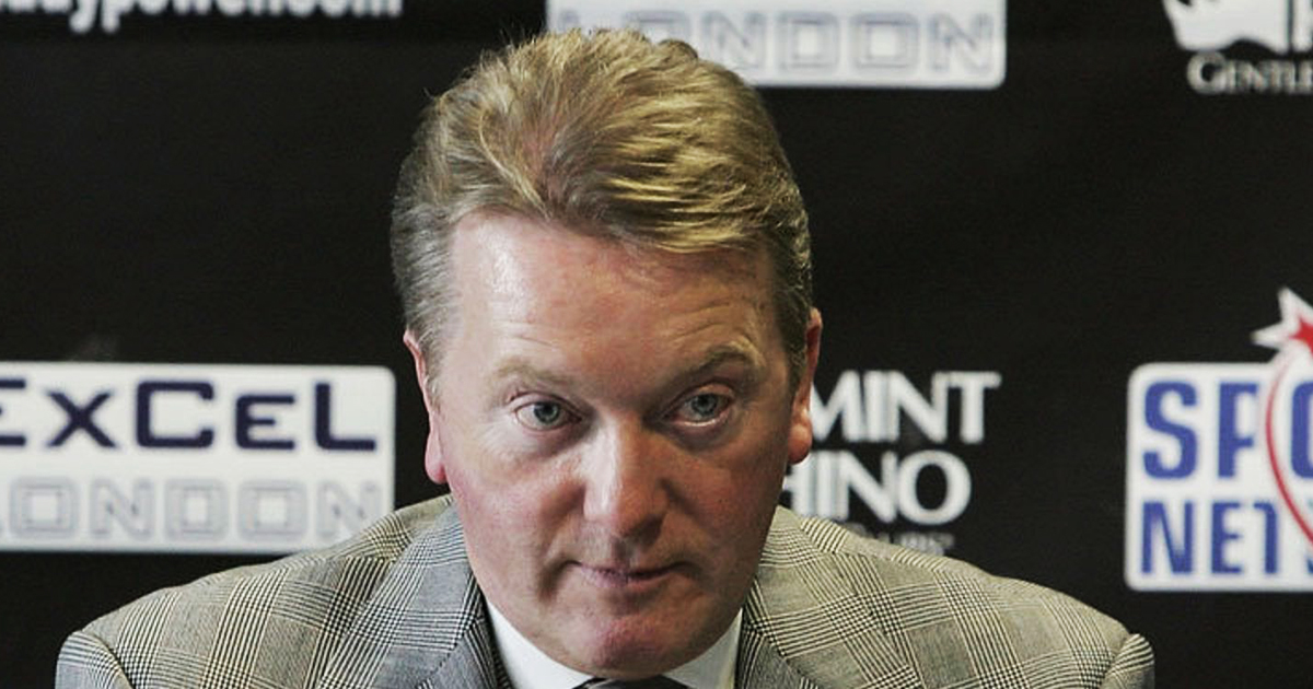 Frank Warren reveló cómo terminará el combate entre Fury y Joshua