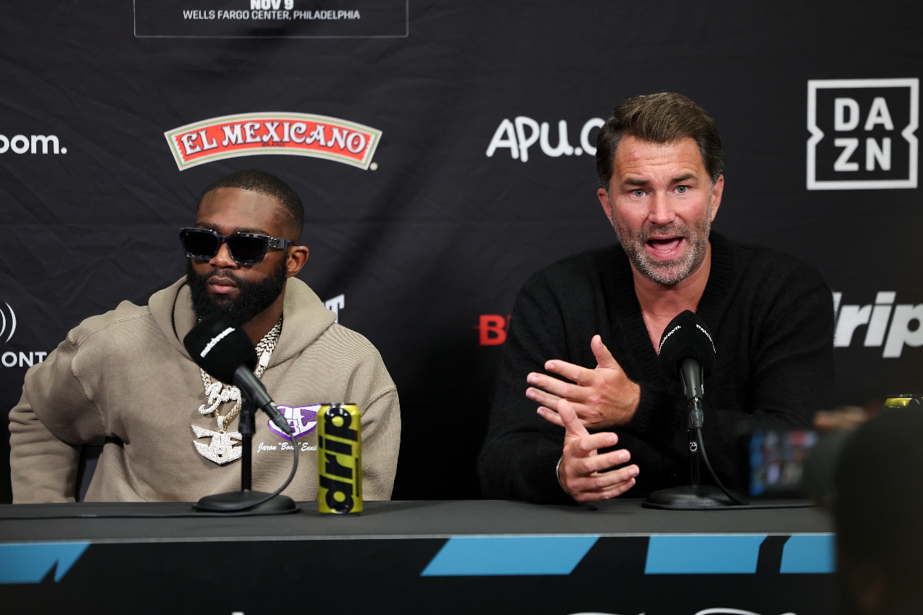Eddie Hearn on Ennis vs. Ortiz: "We Are Right on the Edge, Announcement Possible in Late March"