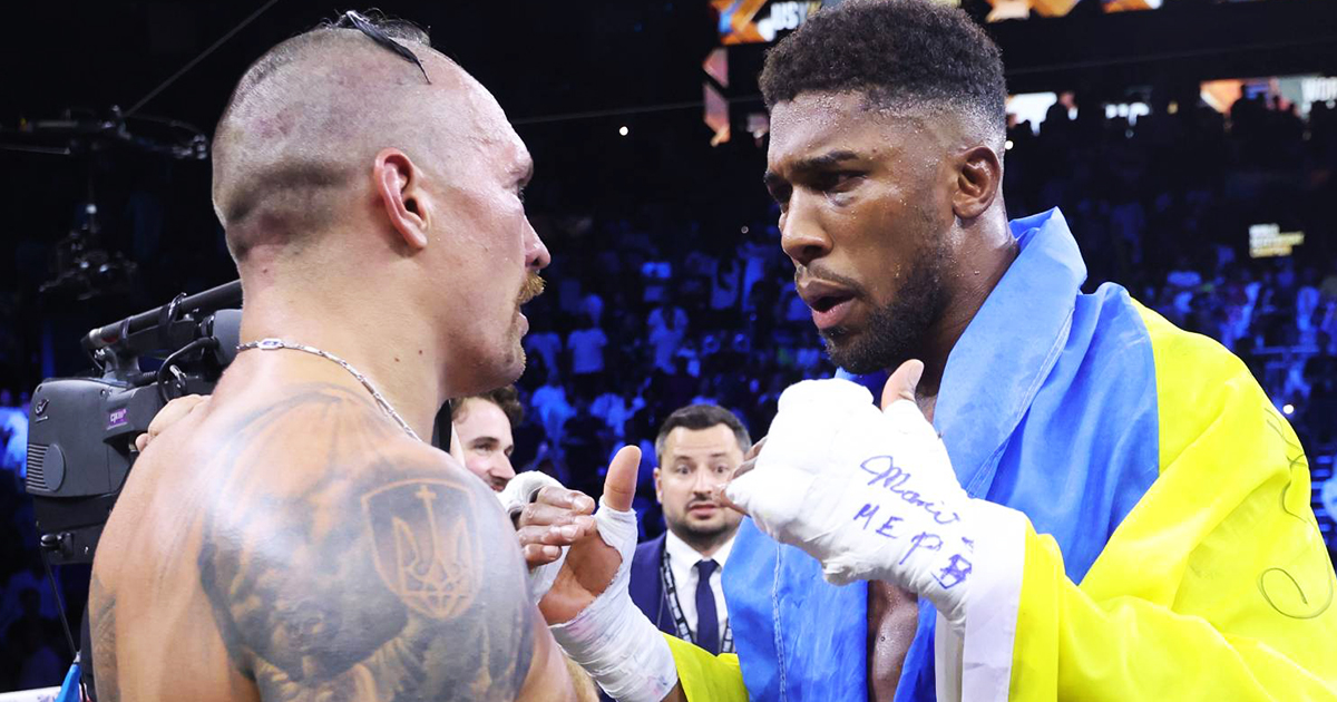 El pesado estadounidense incluyó a Usyk y Joshua en su “lista negra”