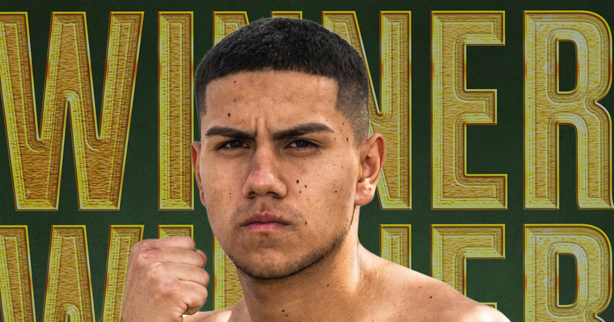 Brandon Mosqueda es el ganador del Grand Prix del WBC en el peso pluma