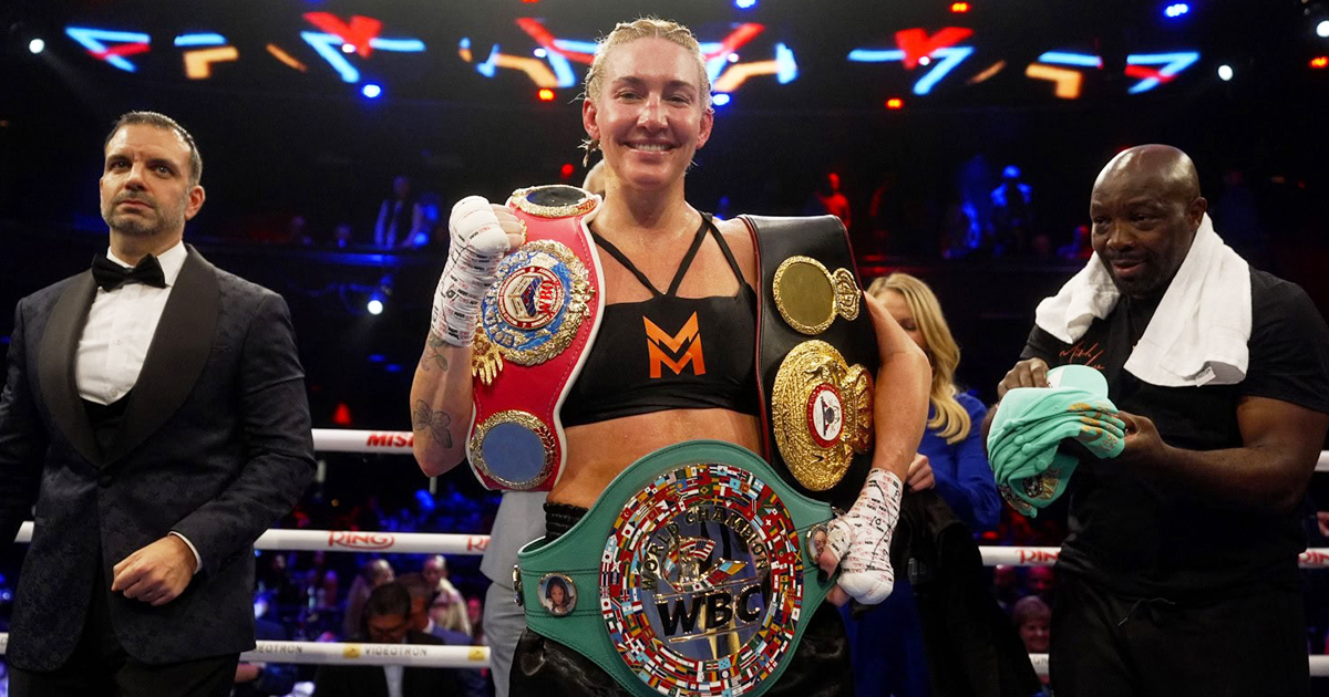 Mikaela Mayer is ready for Lauren Price and an undisputed championship fight