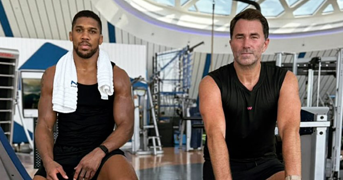 Eddie Hearn on Anthony Joshua: "There Is Almost No Talk of Boxing Right Now"