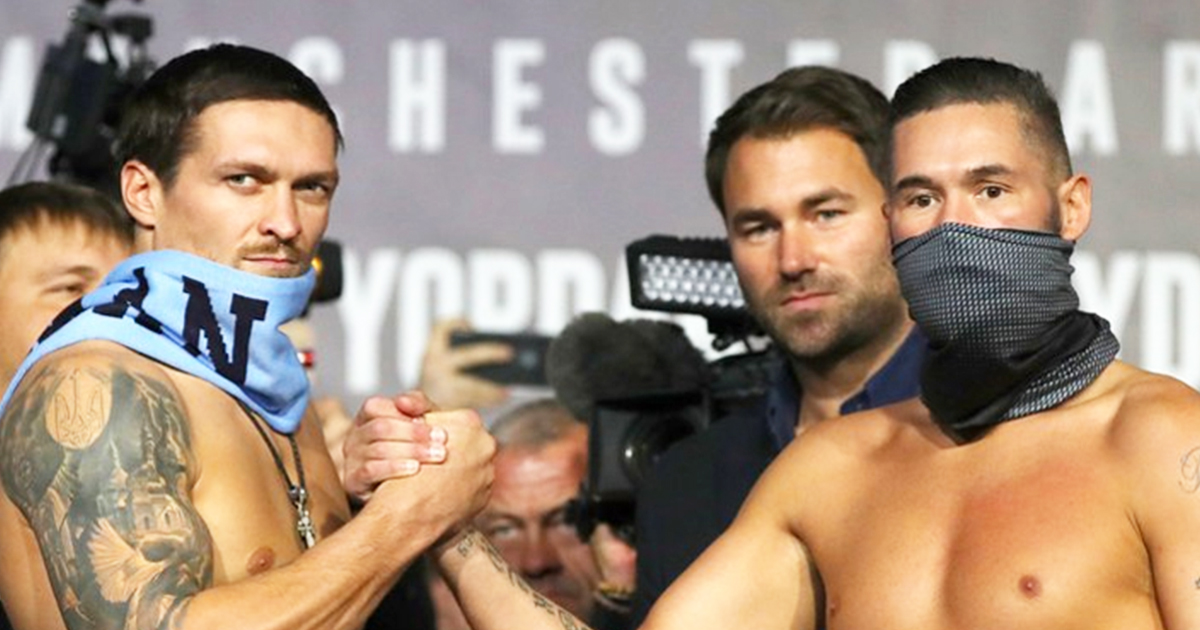 Tony Bellew incluyó a Oleksandr Usyk en el top-5 de los mejores pesos pesados de la historia Tony Bellew incluyó a Oleksandr Usyk en el top-5 de los mejores pesos pesados de la historia
