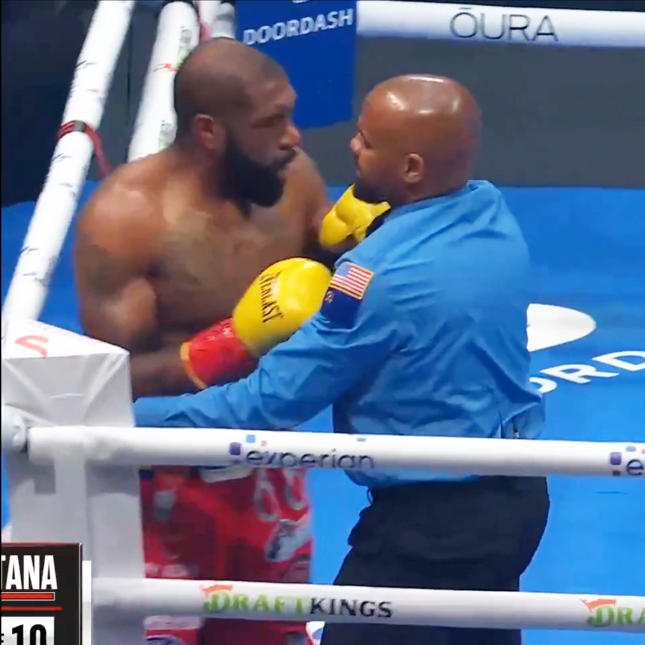 ¡Wow! Santana venció por nocaut técnico a Nelson en el primer asalto ¡Wow! Santana venció por nocaut técnico a Nelson en el primer asalto