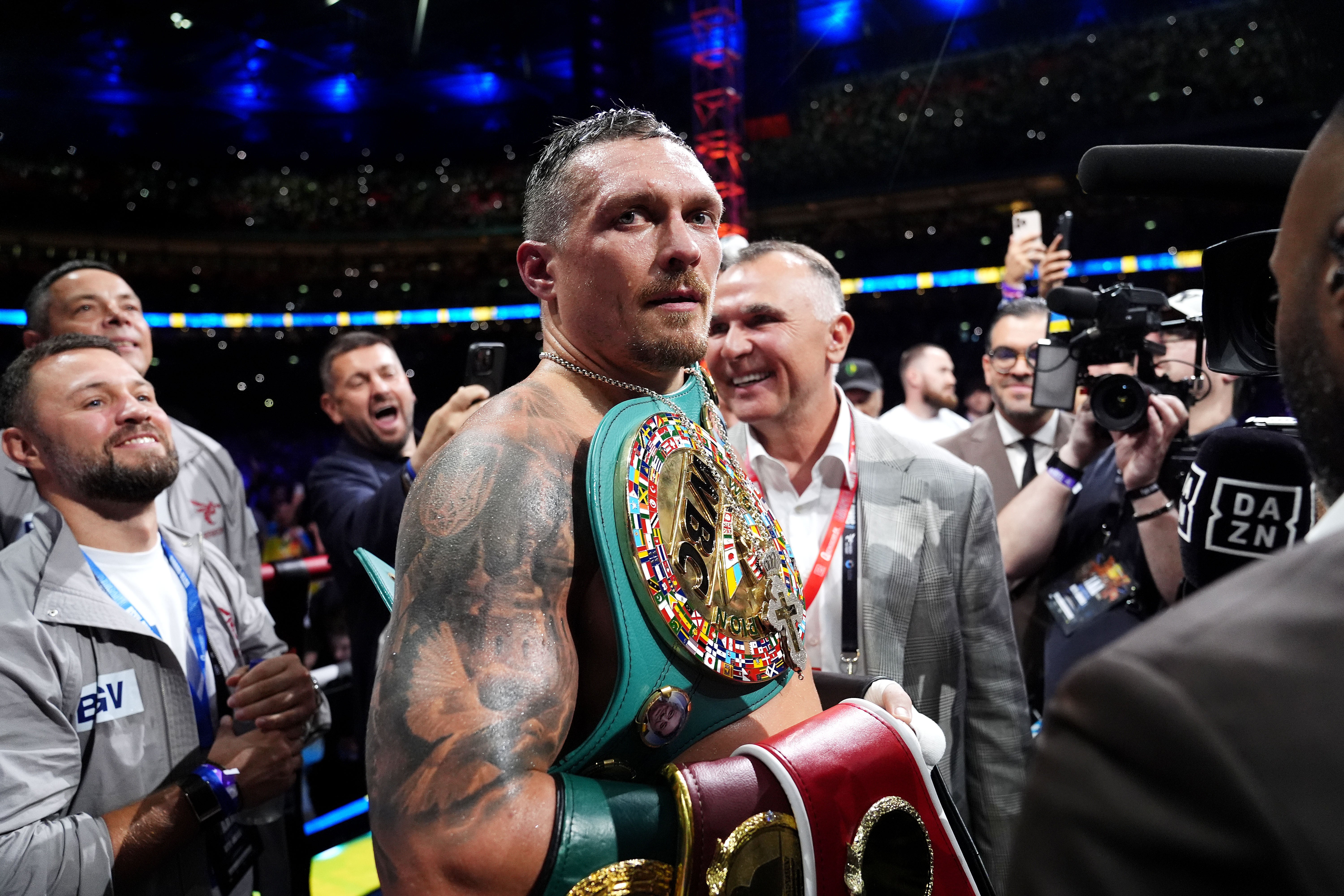 John Fury respondió si Wardley está listo para enfrentar a Usyk
