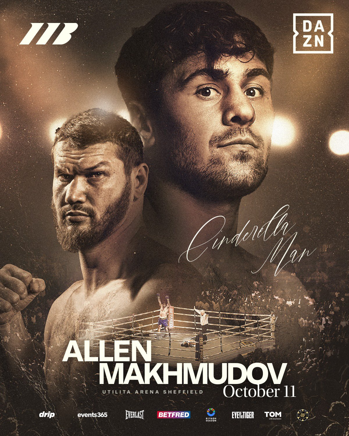 Oficialmente. El siguiente oponente de David Allen será Arslanbek Makhmudov 
