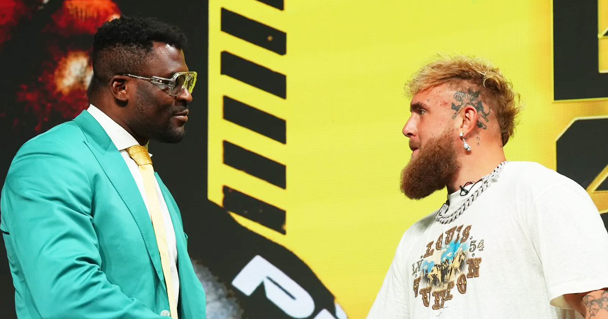 Jake criticó las comparaciones con Ngannou: «Tiene los pies como si estuvieran atrapados en el barro»