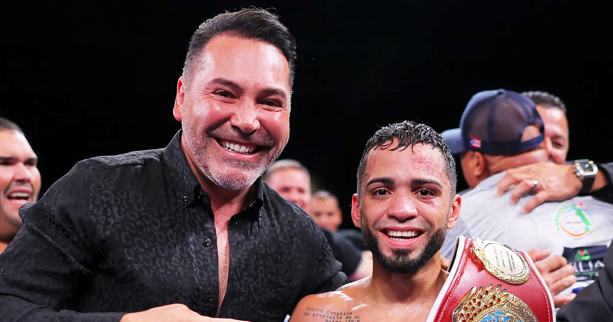 Oscar Collazo nombró como objetivo para 2026 «entrar en el top 5 del P4P» Oscar Collazo nombró como objetivo para 2026 «entrar en el top 5 del P4P»