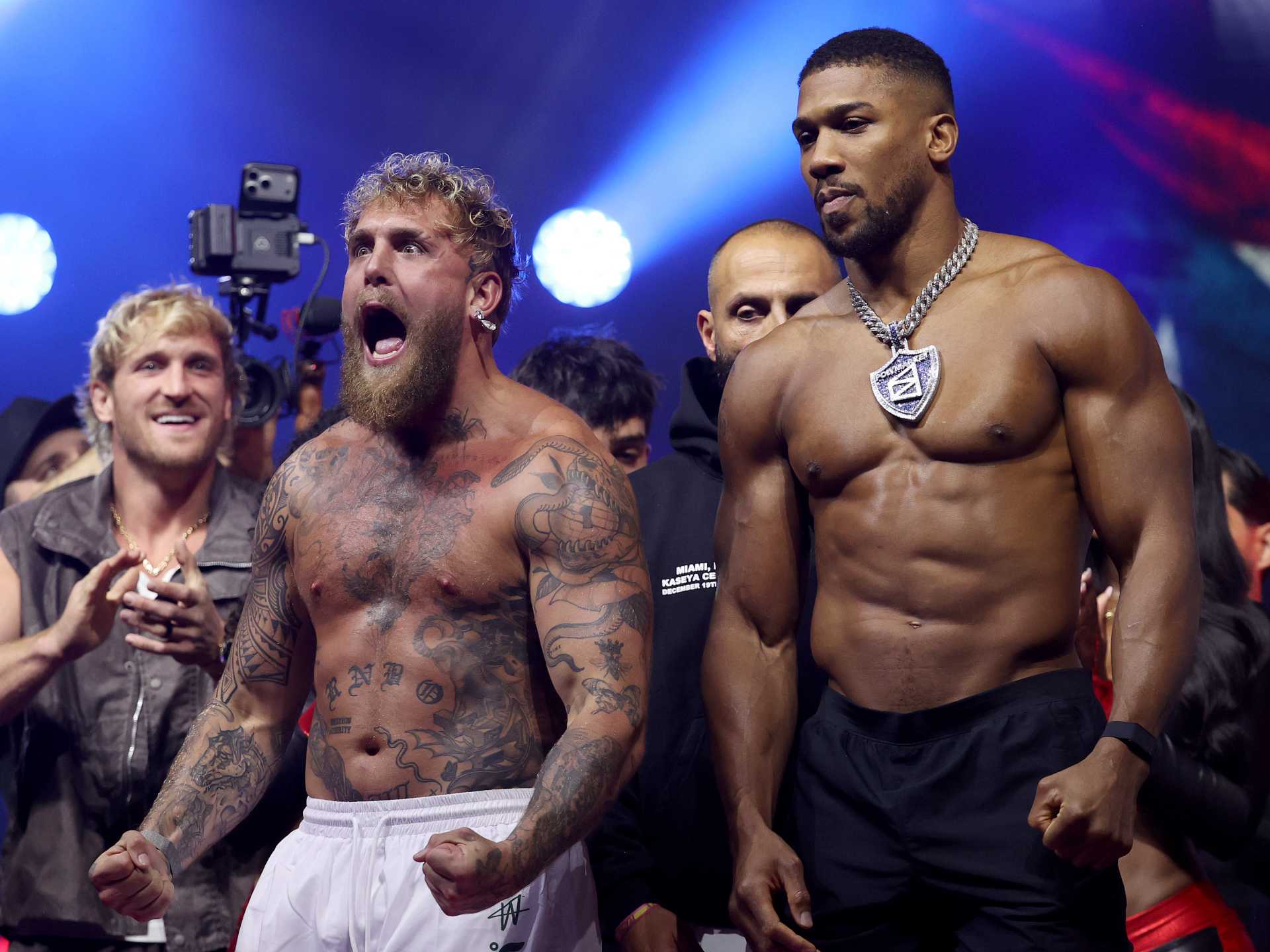 Jake Paul on preparing for Joshua: “It was definitely not my best camp”