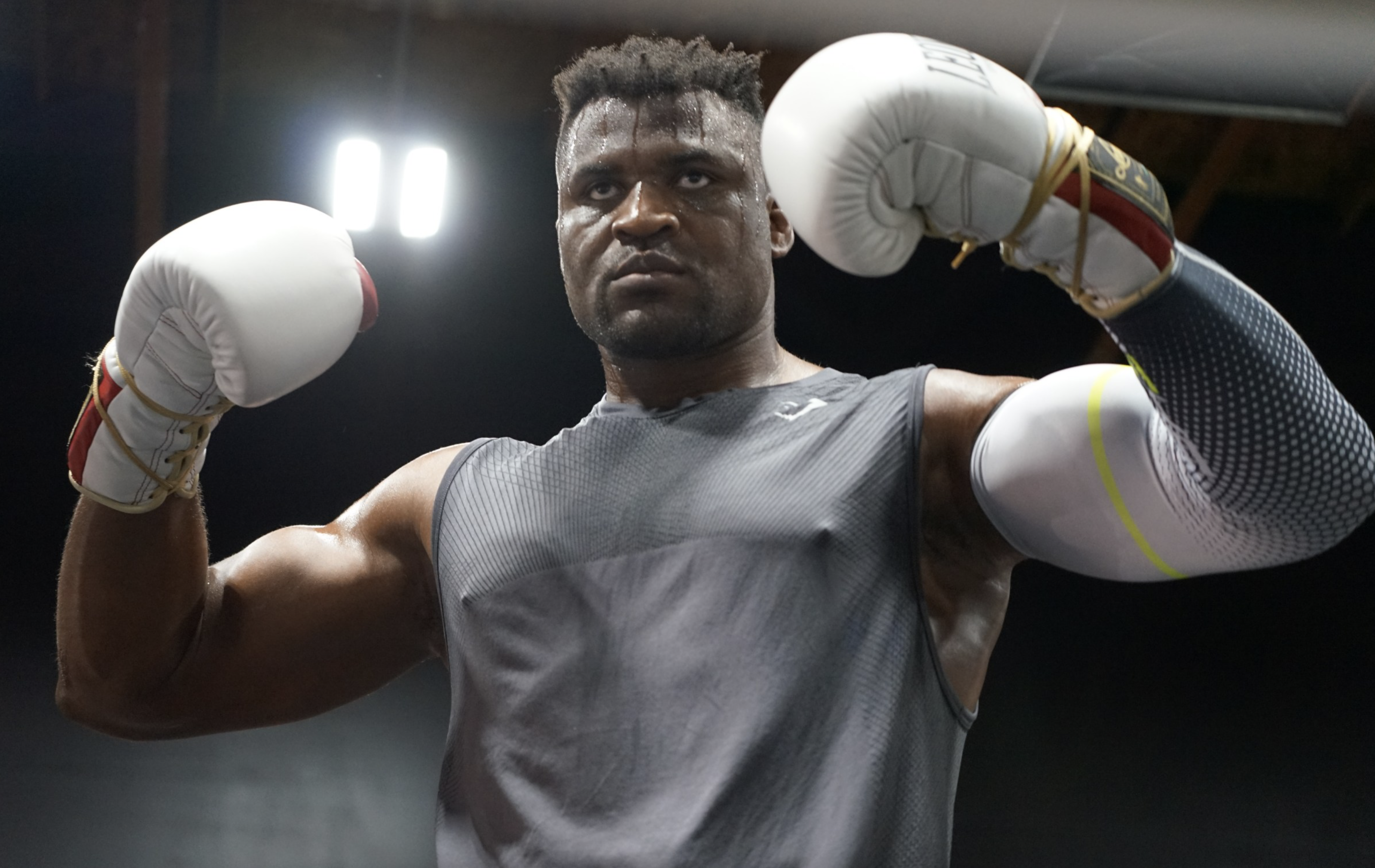 Francis Ngannou desafió a Deontay Wilder Francis Ngannou desafió a Deontay Wilder