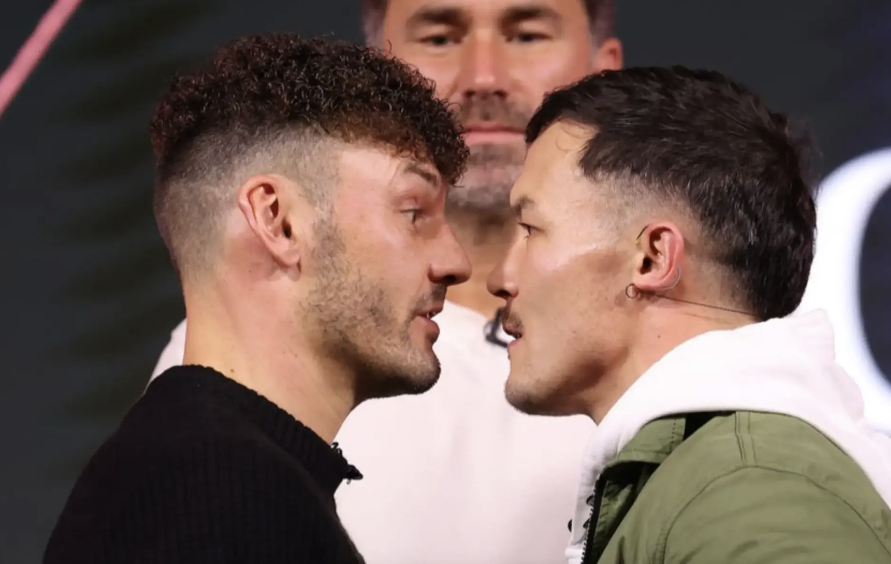 Leigh Wood y Josh Warrington protagonizaron un cara a cara Leigh Wood y Josh Warrington protagonizaron un cara a cara