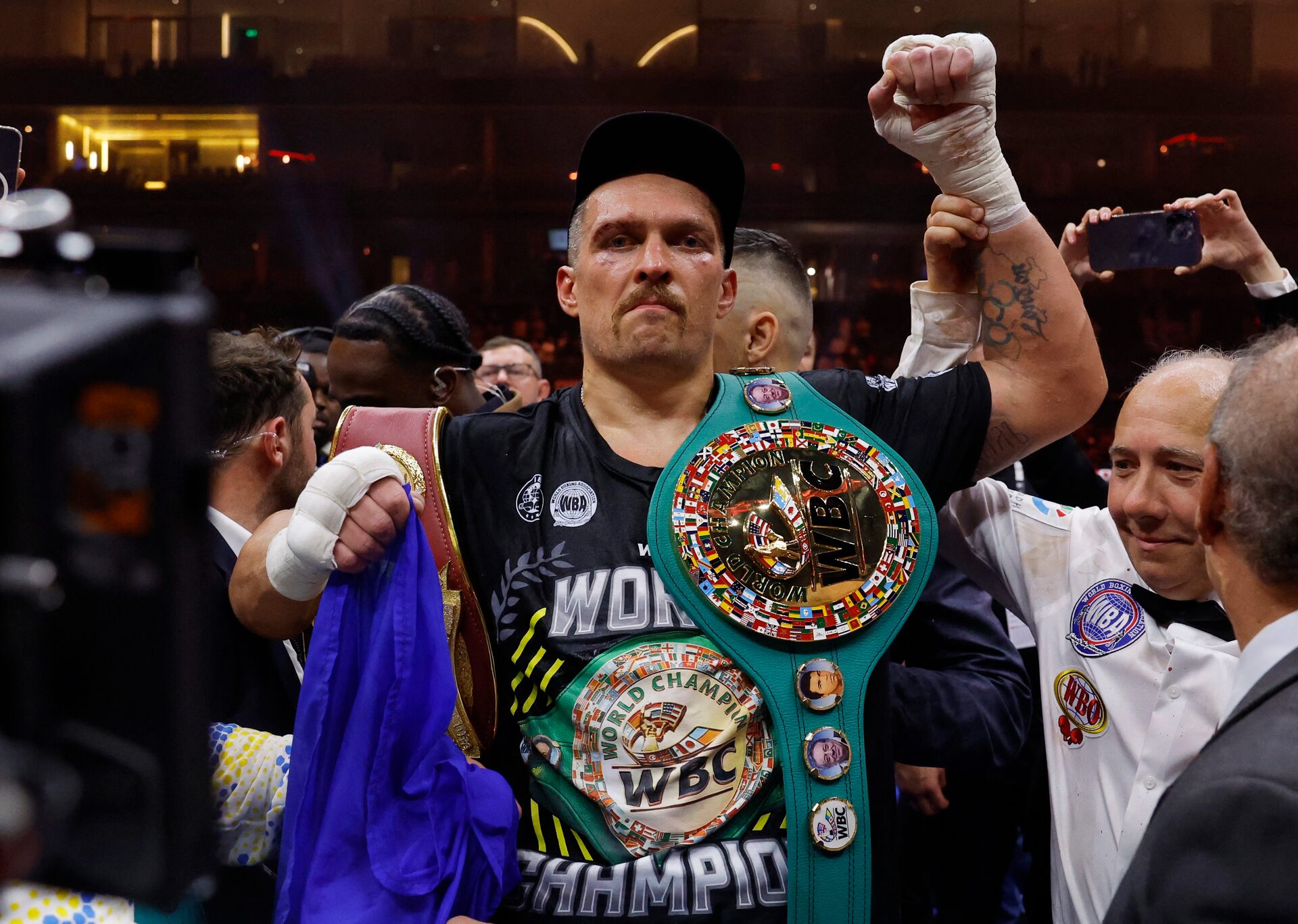 Oleksandr Usyk: “Mi precio del éxito es no ver nacer a mis hijos”