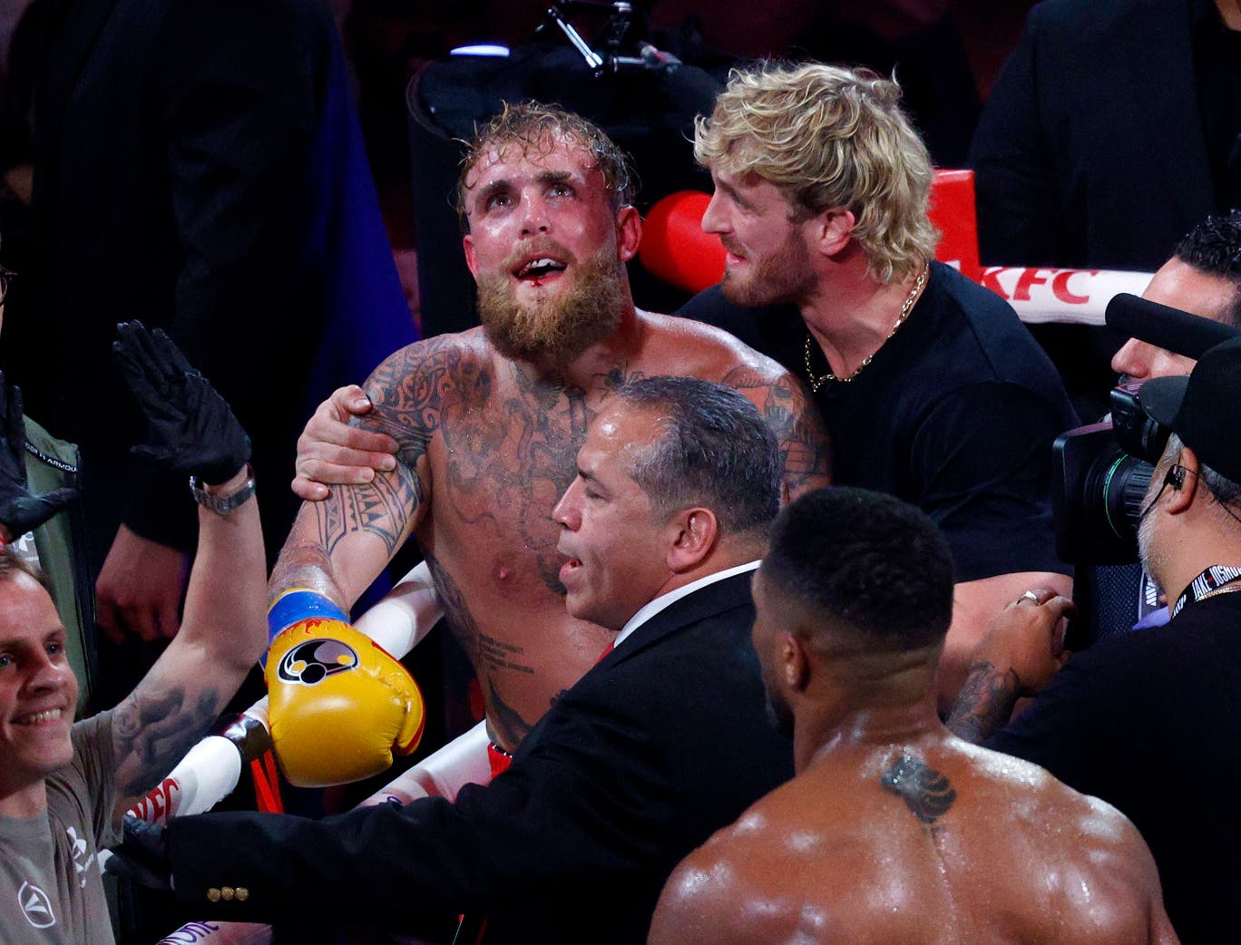 Joshua on Paul: “We have to give Jake credit for getting up again and again”