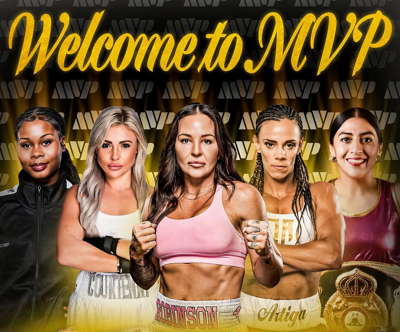 MVP Джейка Пола підписала ще пʼятьох боксерок MVP Джейка Пола підписала ще пʼятьох боксерок