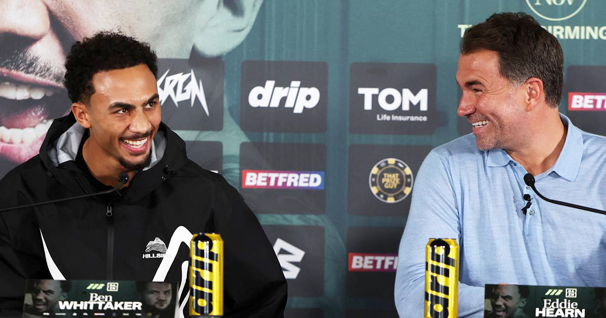 Warren–Whittaker Battle. Frank offers the boxer a bet Warren–Whittaker Battle. Frank offers the boxer a bet