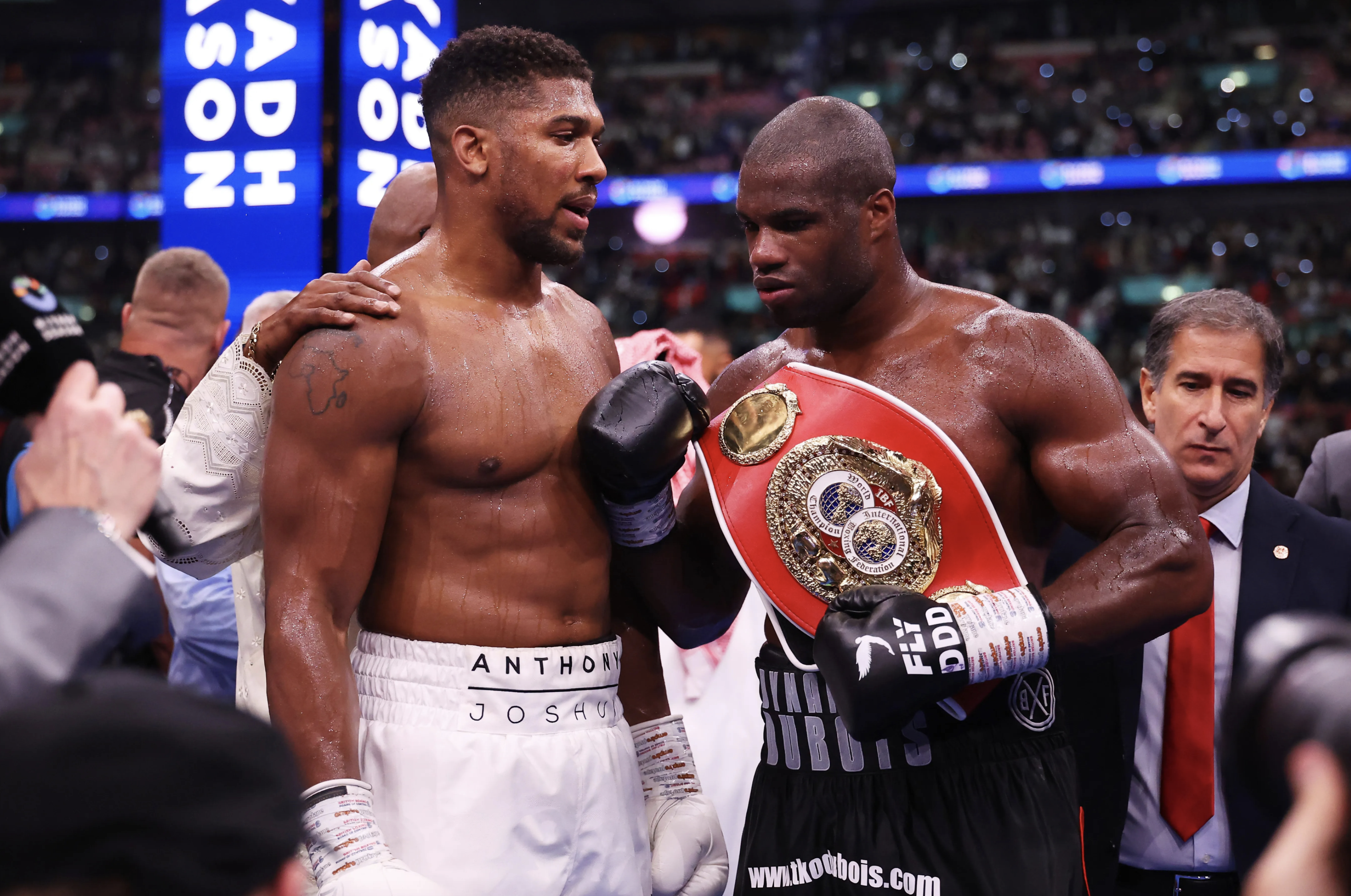 Team Dubois Talks Rematch With Joshua