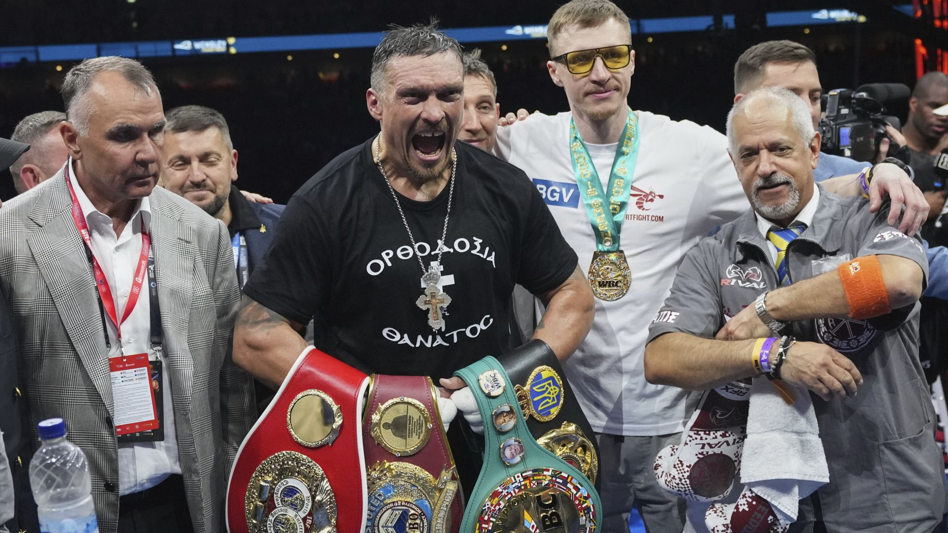 Oleksandr Usyk: “Años de trabajo y un equipo unido — esa es la clave del éxito”