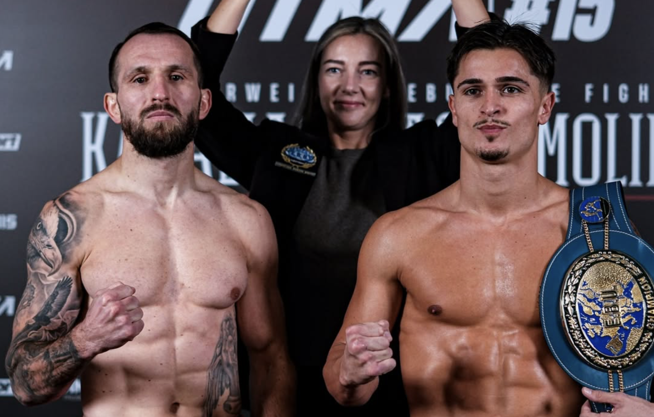 Kavaliauskas and Molina Hit the Same Weight Ahead of Their Fight Kavaliauskas and Molina Hit the Same Weight Ahead of Their Fight