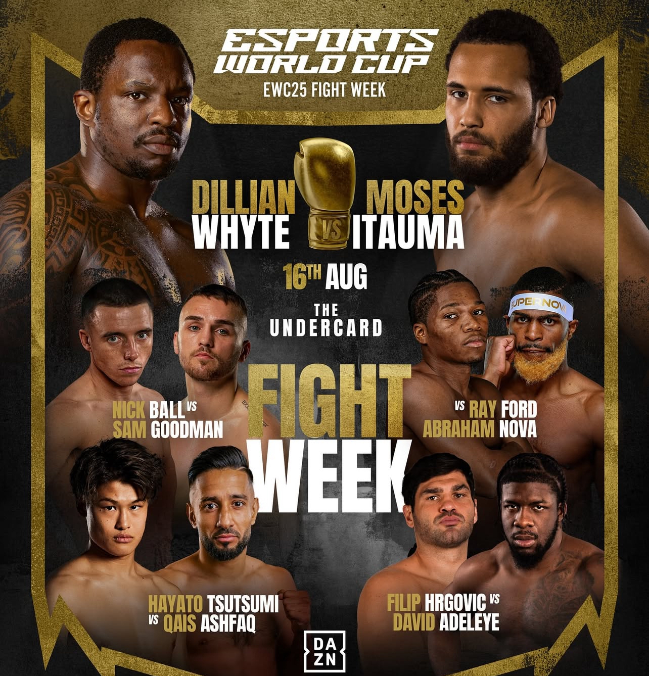 Itauma vs. Whyte: Broadcast and Undercard