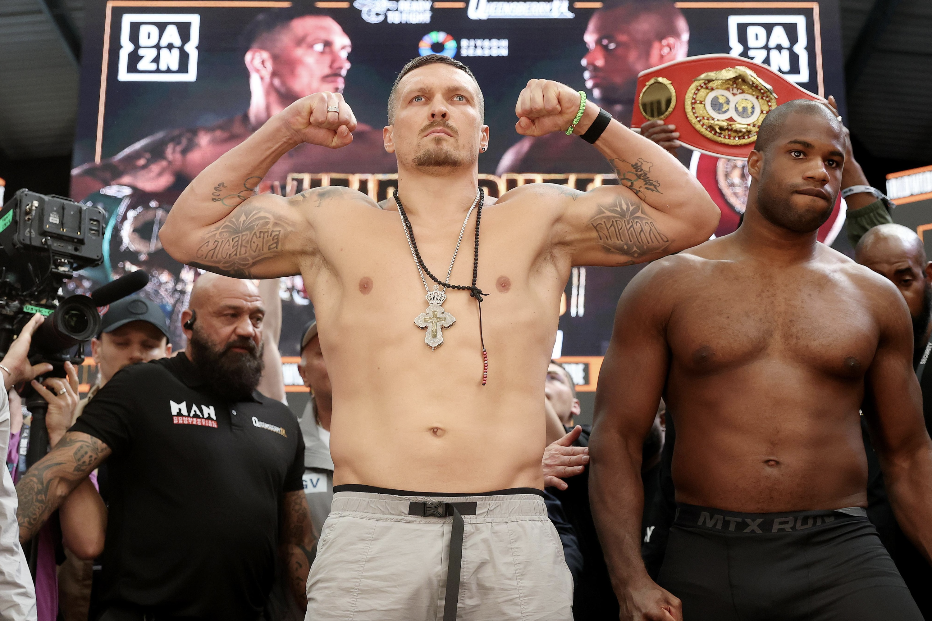 Даніель Лапін відповів, скільки ще боїв може провести Усик