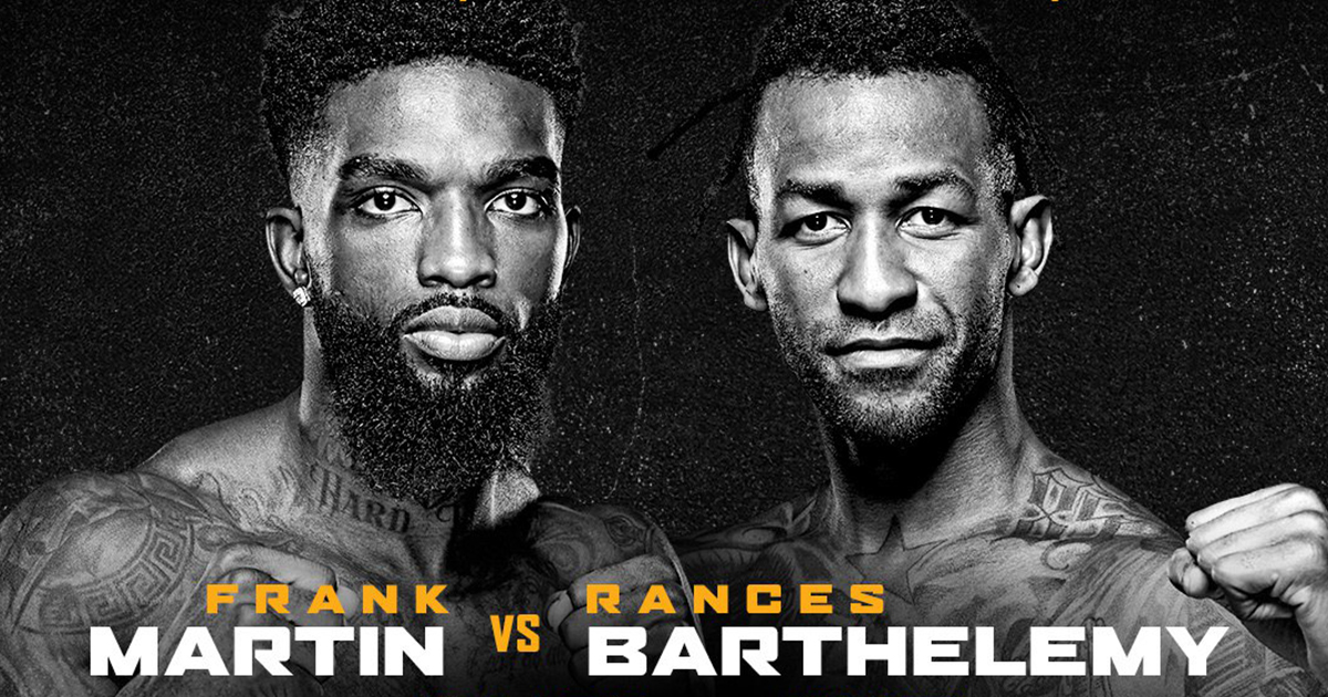Cartel secundario Fundora – Thurman: Martin se enfrentará a Barthelemy