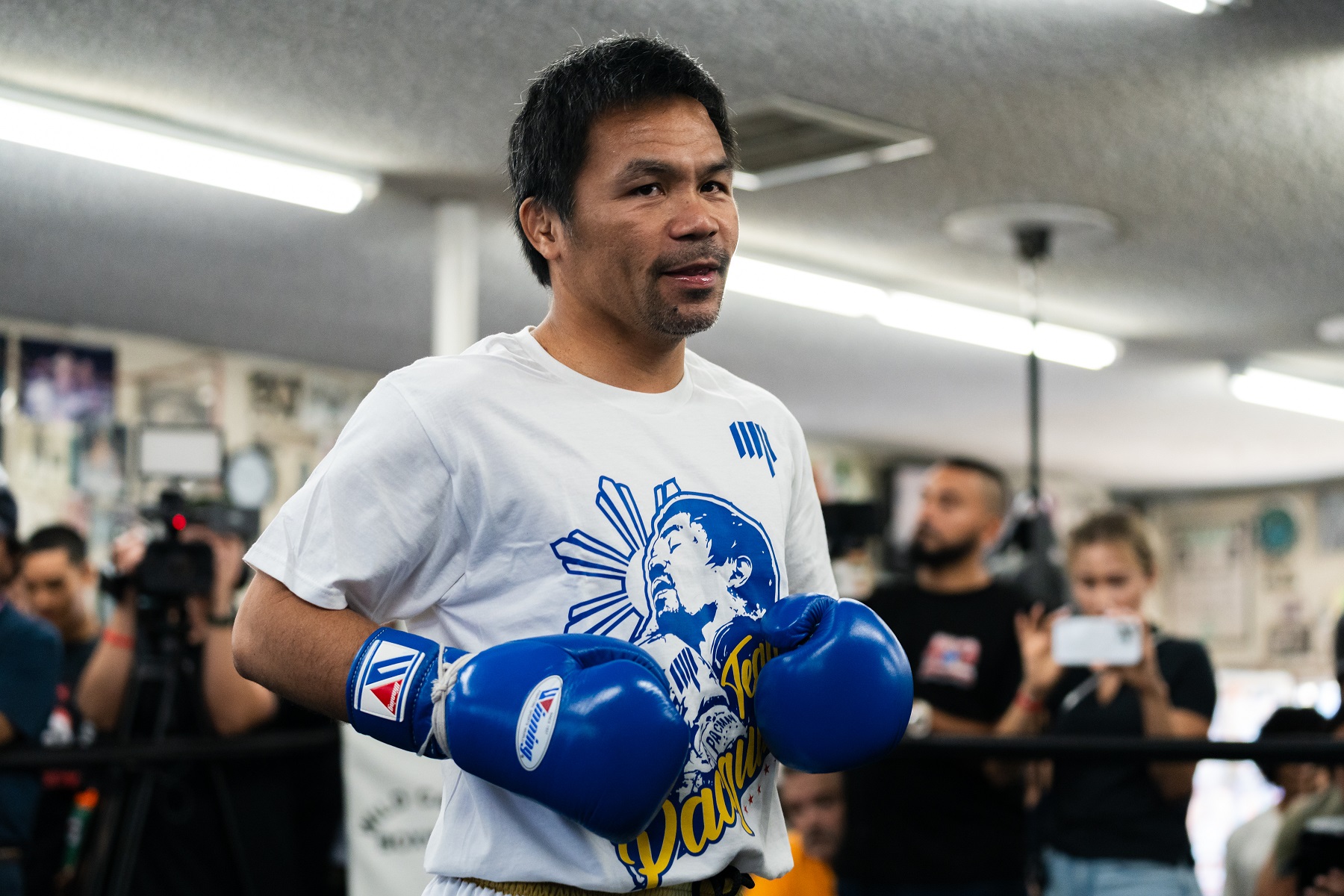 Manny Pacquiao announces return date to the ring Manny Pacquiao announces return date to the ring