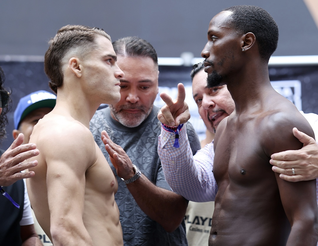 Duarte y Sims Jr mostraron el mismo peso antes de la pelea