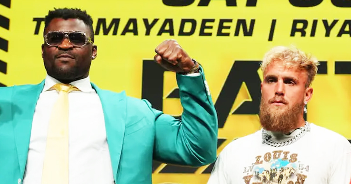 Ngannou respondió a Jake: «Elige tus palabras con sabiduría»