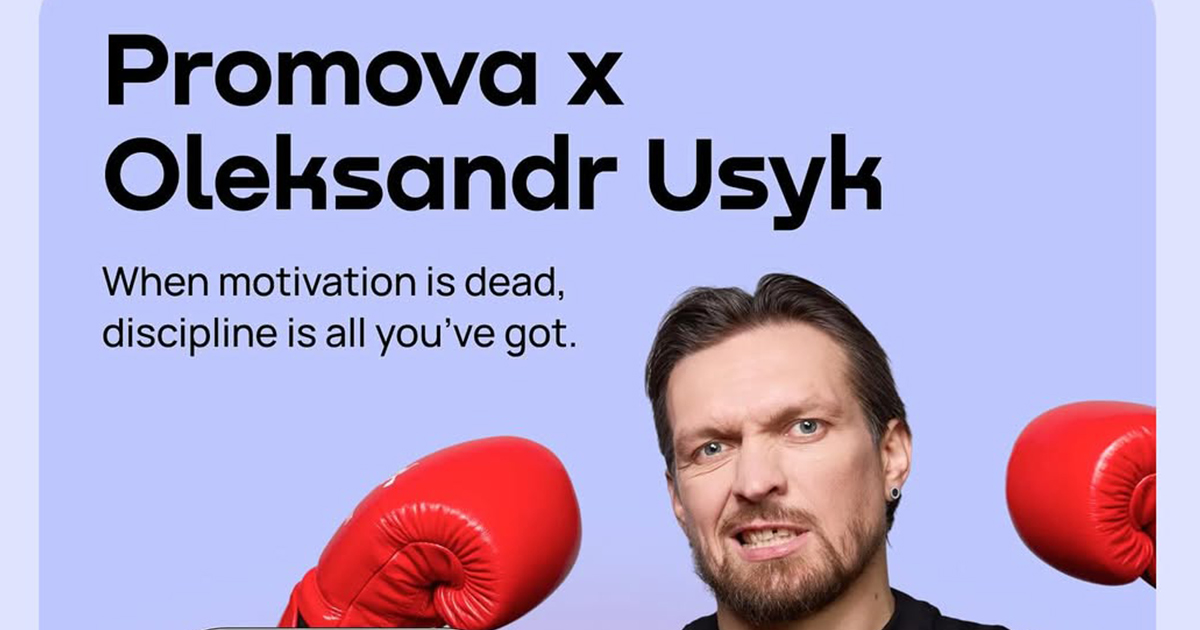 Oleksandr Usyk and AI Platform Promova Launch Joint Project: Language Learning via the "Champion's Method"