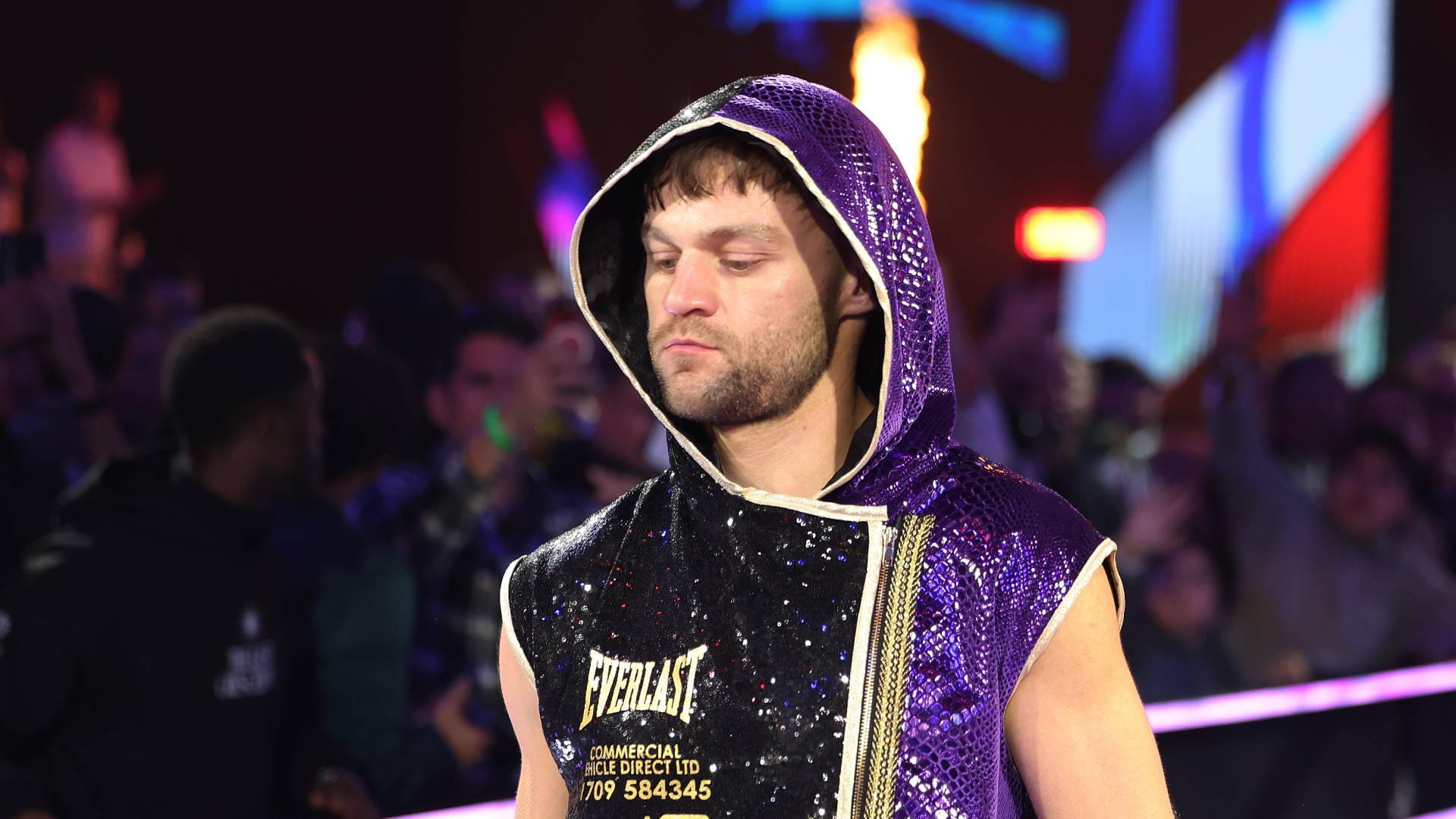 Josh Padley detuvo con autoridad a Belmehdi y conquistó el título de campeón de Europa