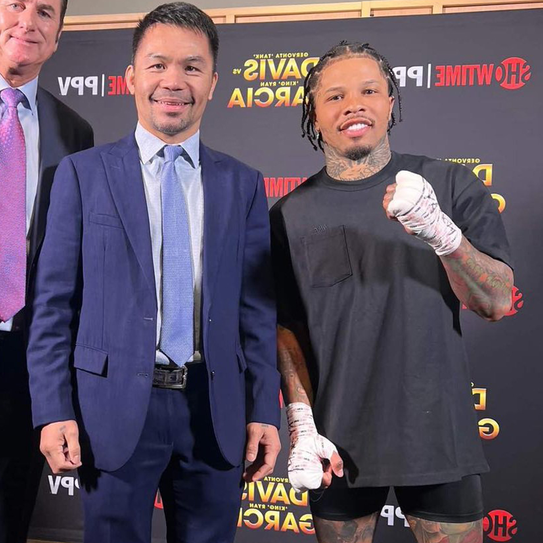 Pacquiao confirma que la pelea contra Gervonta es interesante para él