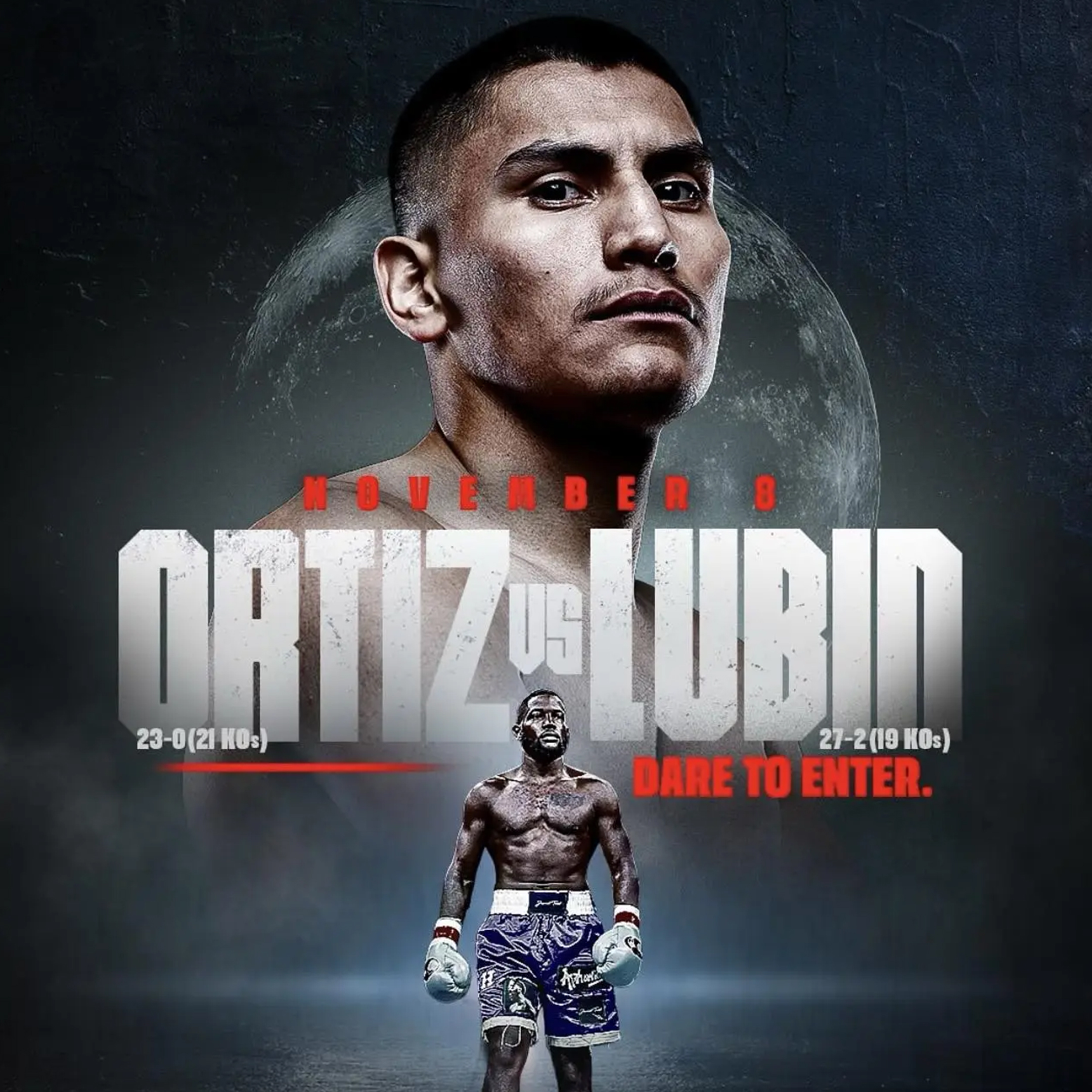 Erickson Lubin califica el póster de la pelea contra Ortiz como “una falta de respeto”