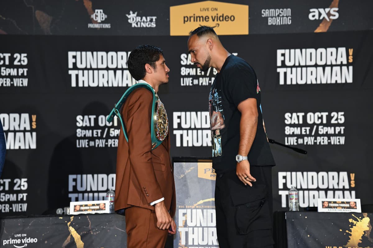 Thurman y Fundora casi acordaron la pelea. Keith mencionó los plazos para firmar el acuerdo Thurman y Fundora casi acordaron la pelea. Keith mencionó los plazos para firmar el acuerdo