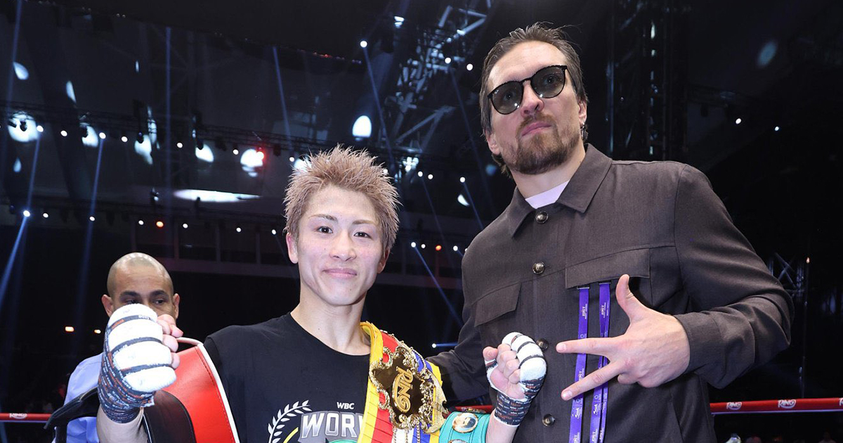 Usyk to Inoue: “True Warrior Spirit”