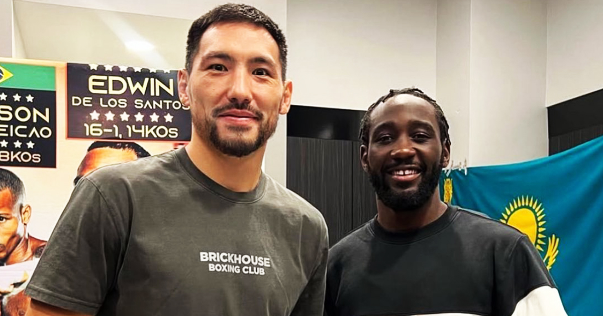 Crawford y Klimas se dirigen a Alimkhanuly: “Te estoy observando”