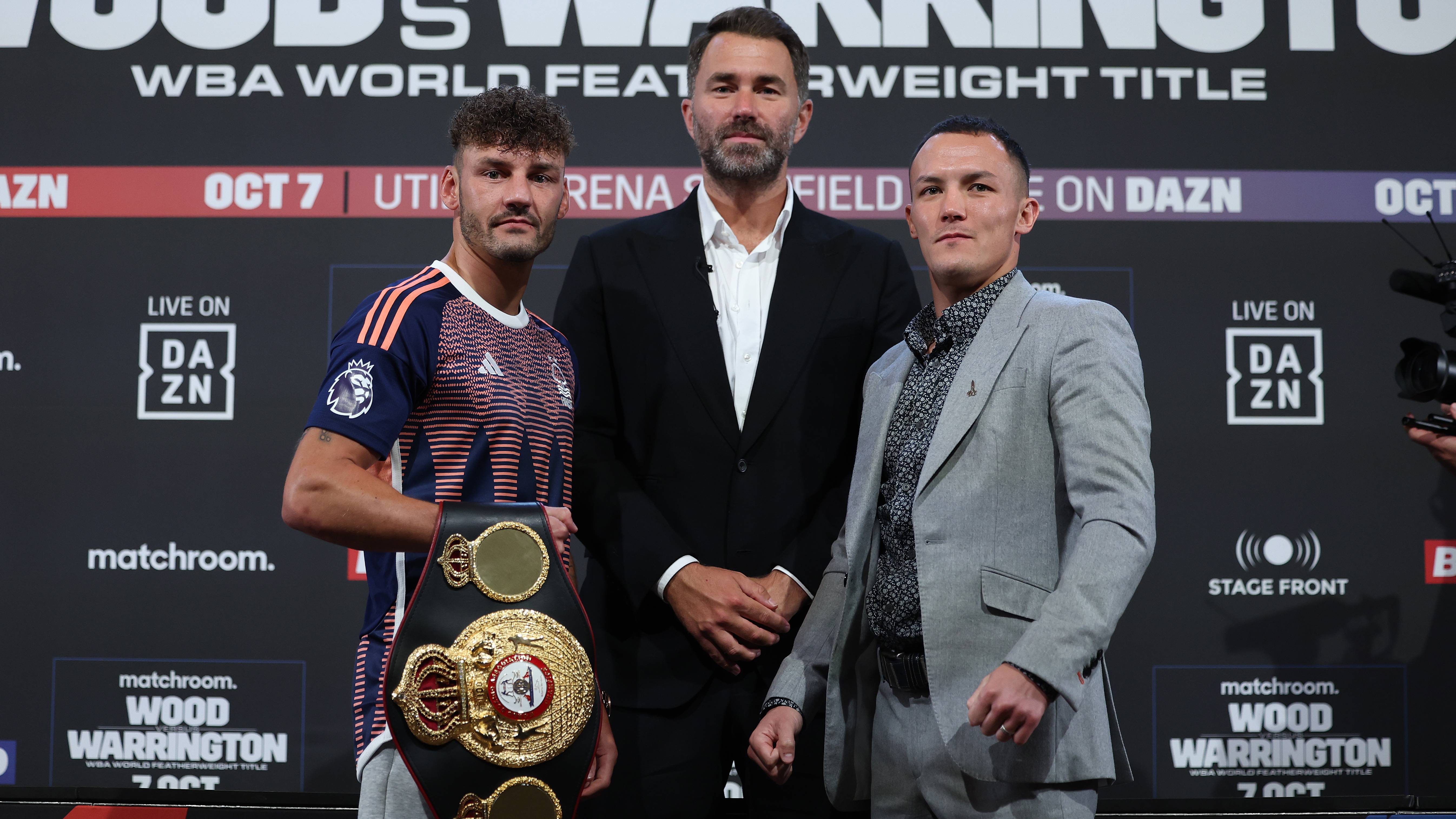 Leigh Wood y Josh Warrington disputarán la revancha el 21 de febrero Leigh Wood y Josh Warrington disputarán la revancha el 21 de febrero