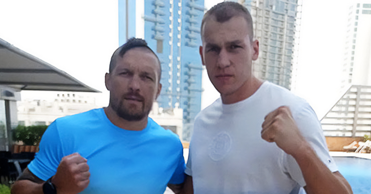 Knyba recordó los sparrings con Usyk: «Esas son sus principales ventajas»