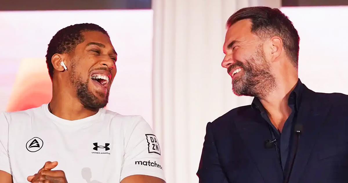Hearn contó cómo terminará exactamente la pelea Anthony Joshua – Jake Paul Hearn contó cómo terminará exactamente la pelea Anthony Joshua – Jake Paul