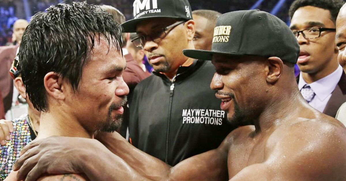 Mayweather y Pacquiao podrían disputar una pelea oficial: se conoce la posible fecha Mayweather y Pacquiao podrían disputar una pelea oficial: se conoce la posible fecha