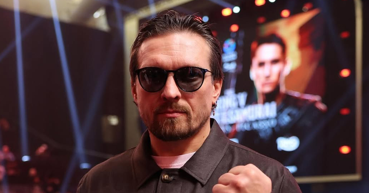 Felicitación de Año Nuevo de Oleksandr Usyk: «Quiero agradecer a cada guerrero»