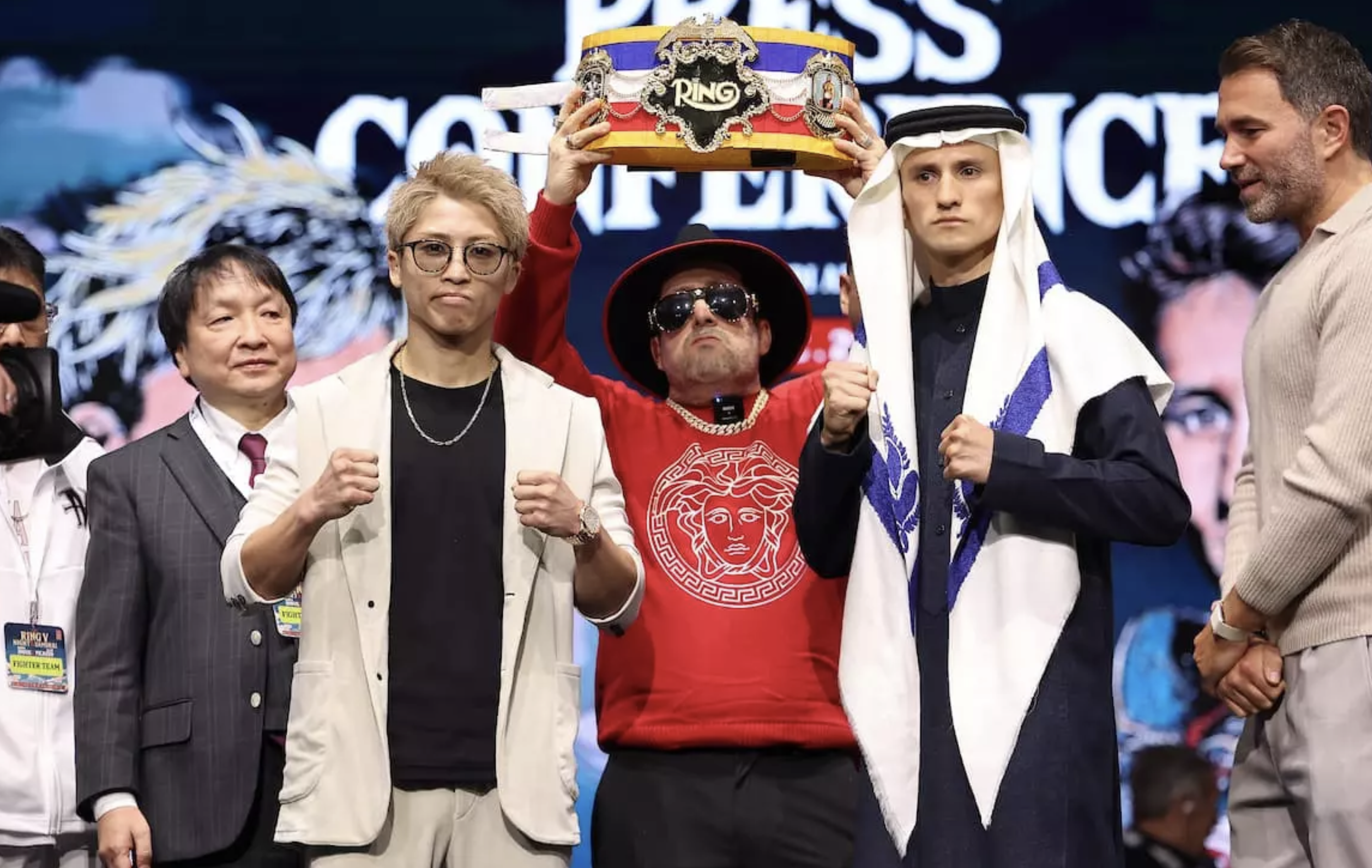 Naoya Inoue and David Picasso Pass Weigh-In Procedure