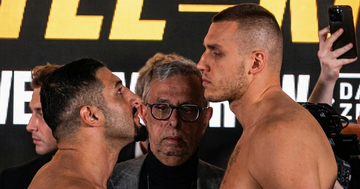 Kabayel vs. Knyba: Damian Outweighs Agit by 8 Kilograms