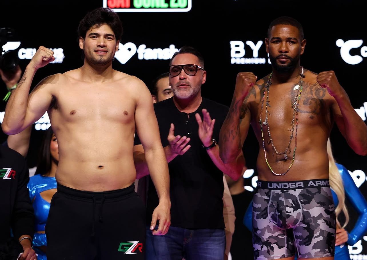 Zurdo Outweighs Dorticos on the Eve of Their Clash