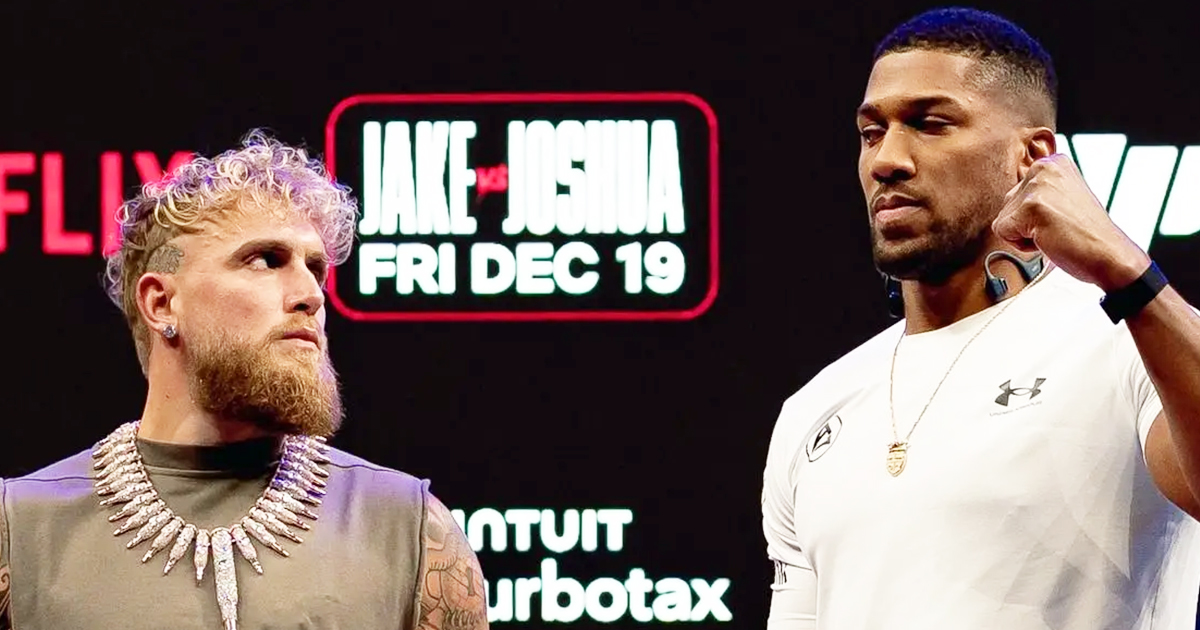 Anthony Joshua amenaza a Jake Paul: “Le romperé la cara, destruiré su cuerpo, lo aplastaré”