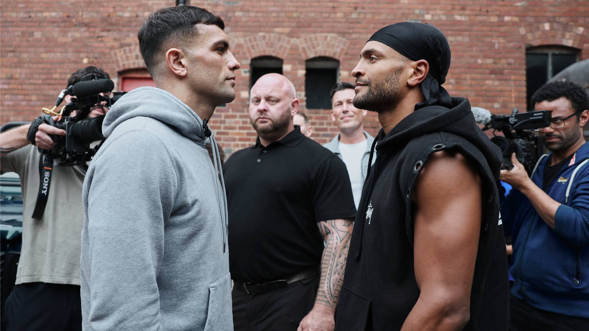 Catterall y Eubank dieron el peso antes de la pelea Catterall y Eubank dieron el peso antes de la pelea