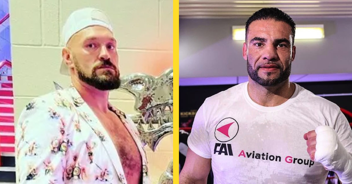 Fury and Charr Negotiating a Fight: "Sign the Contract"