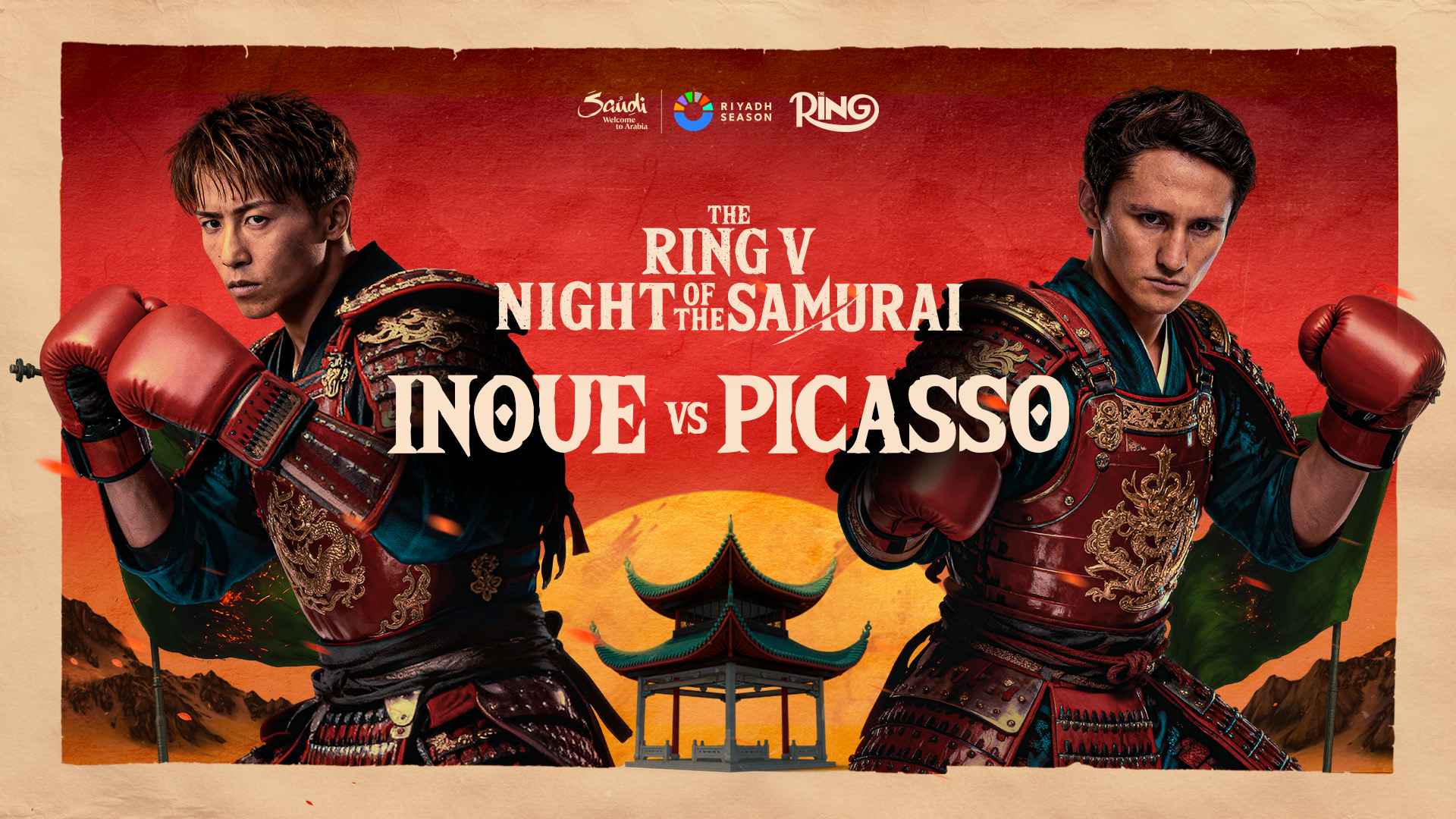 Inoue vs. Picasso: horario del torneo y cartelera preliminar