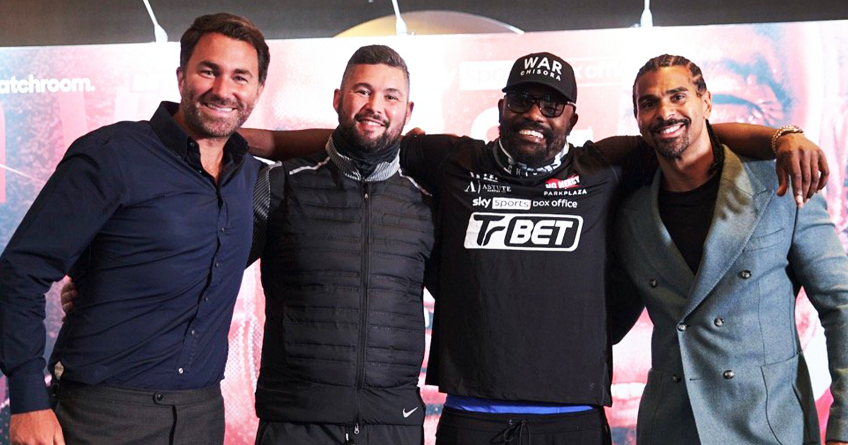 Chisora prend position en faveur de Hearn dans le conflit avec White : « Eddie paie de l'argent réel à ses combattants »