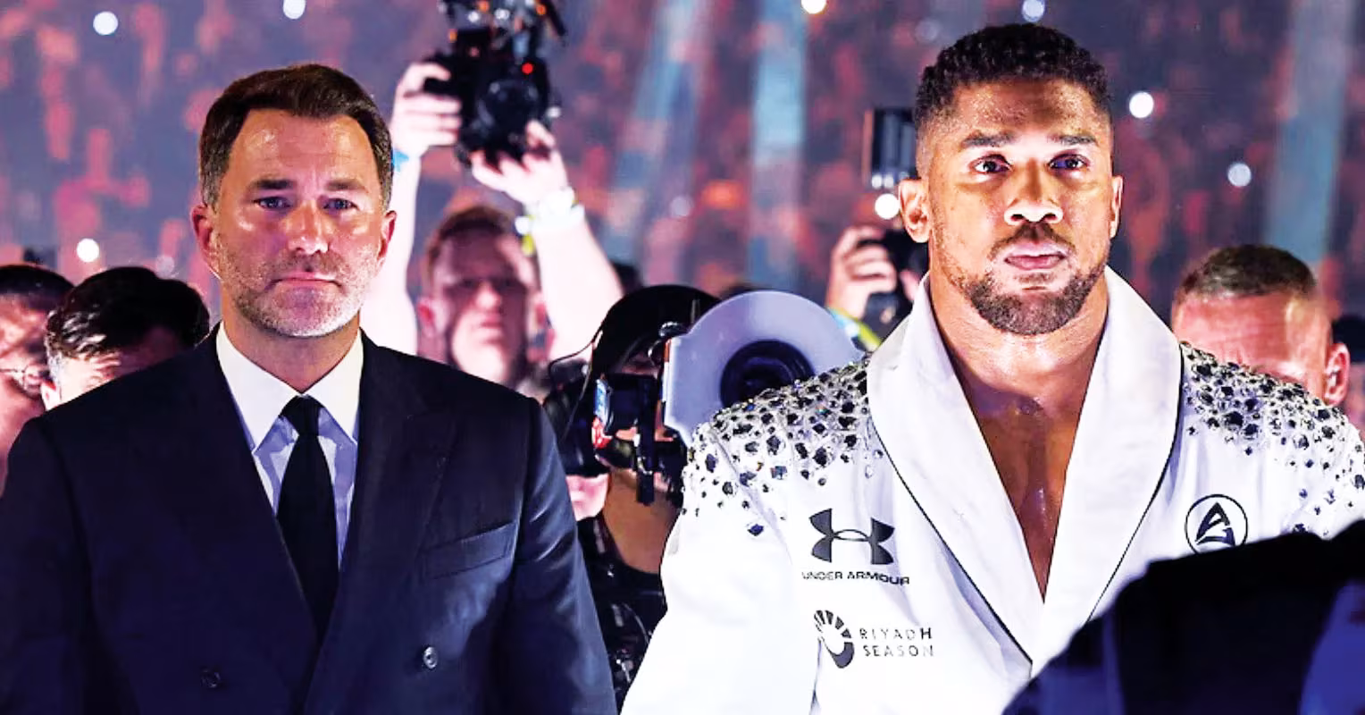 Eddie Hearn Discusses Anthony Joshua’s Next Steps for the First Time Since Accident Eddie Hearn Discusses Anthony Joshua’s Next Steps for the First Time Since Accident